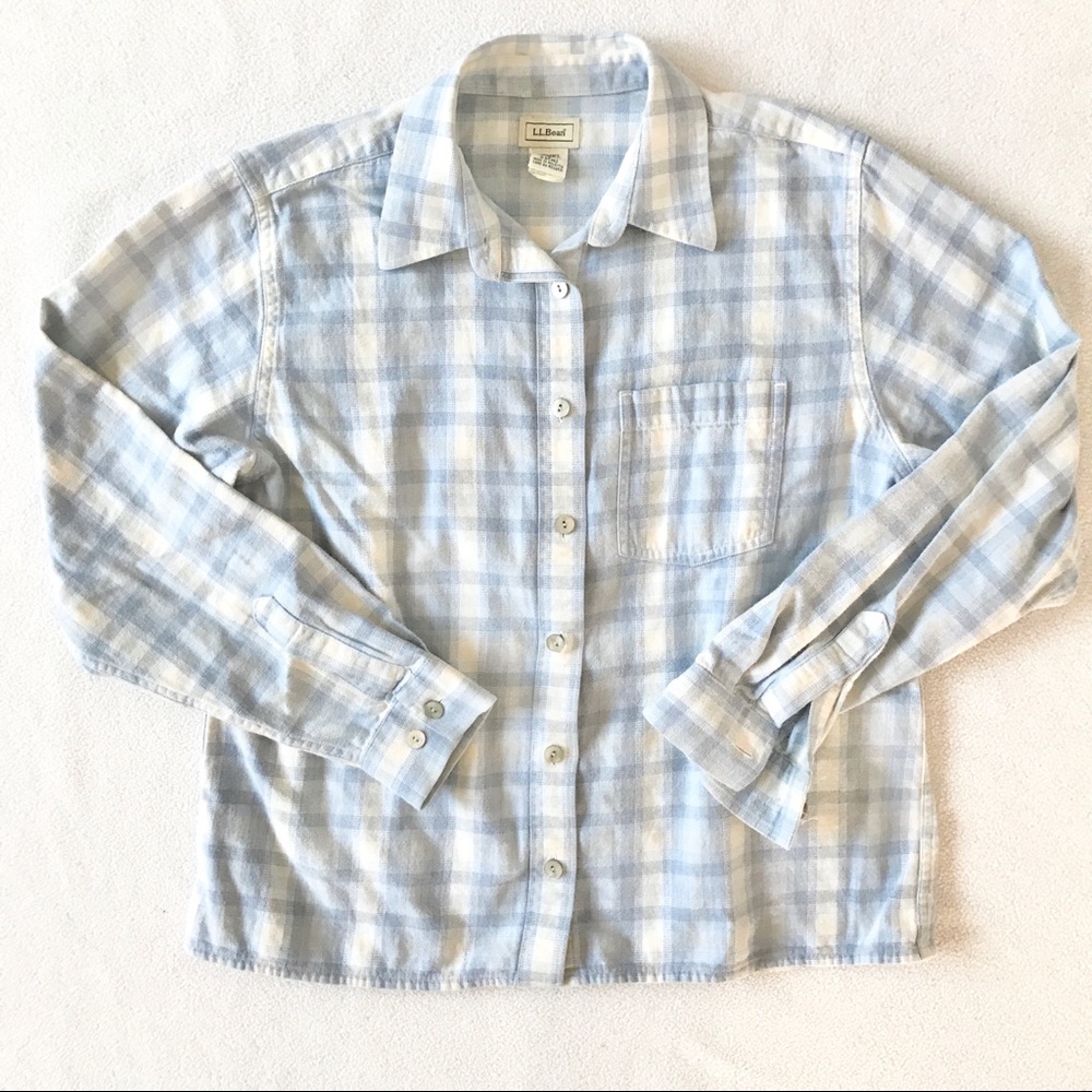 Blue Plaid Flannel